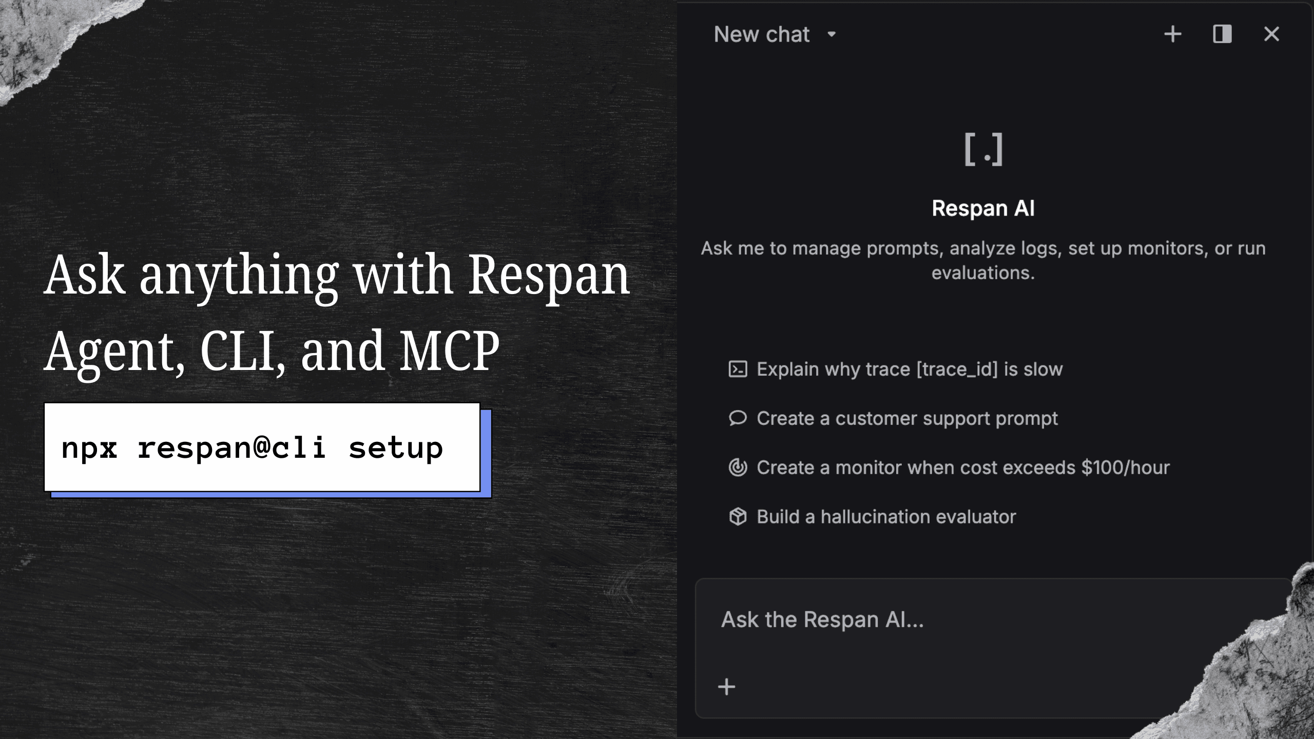 Launch Week Day 3: Respan Agent, CLI, and MCP