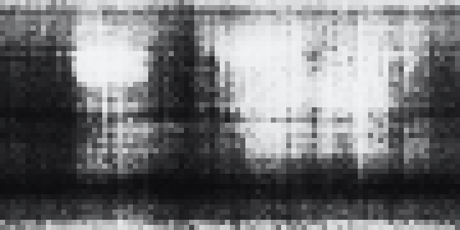 Span-02 with thinking off: broad smudges of land across the north.