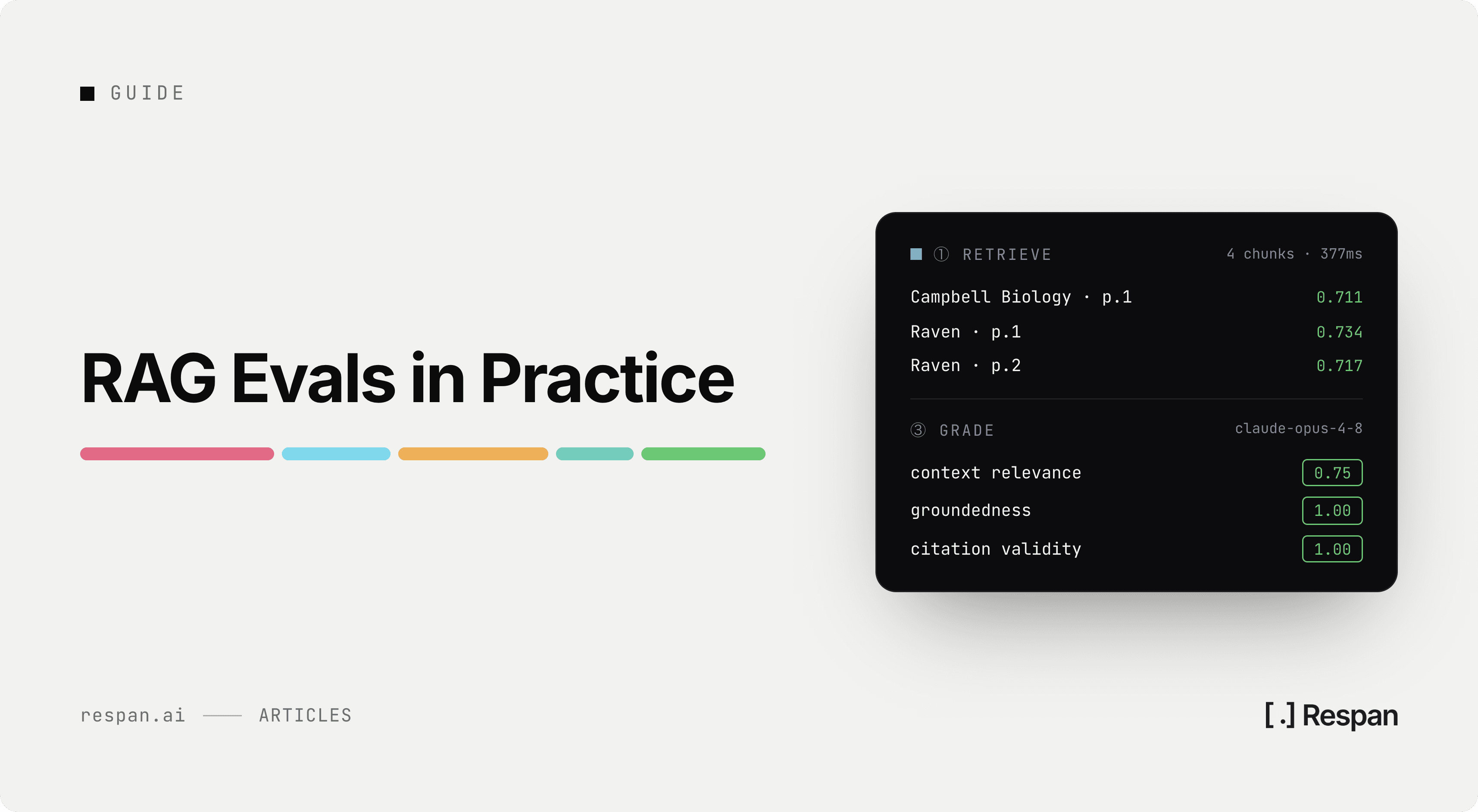 RAG Evals in Practice: Personal Course Tutor