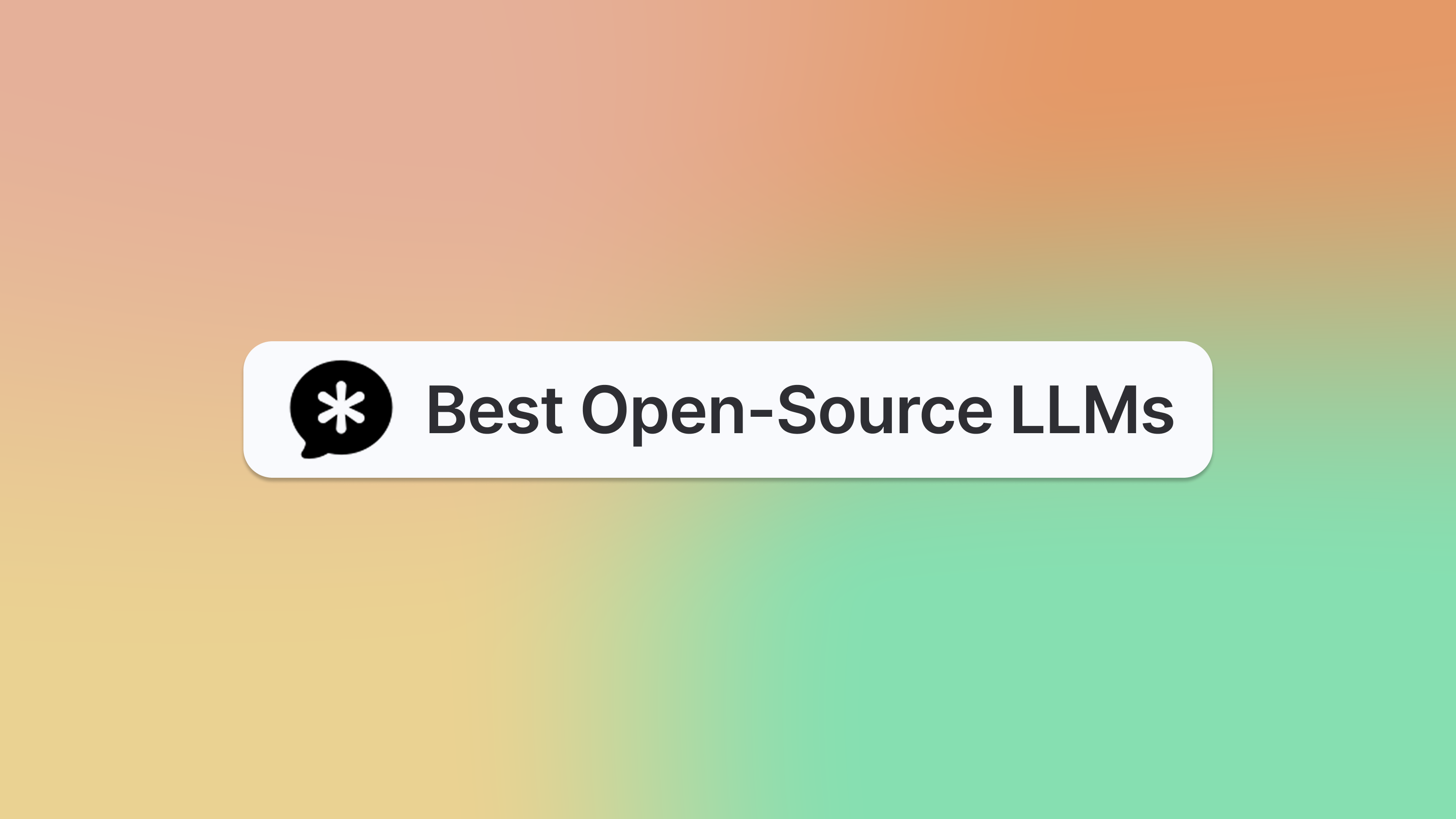 Best open source LLMs in 2026
